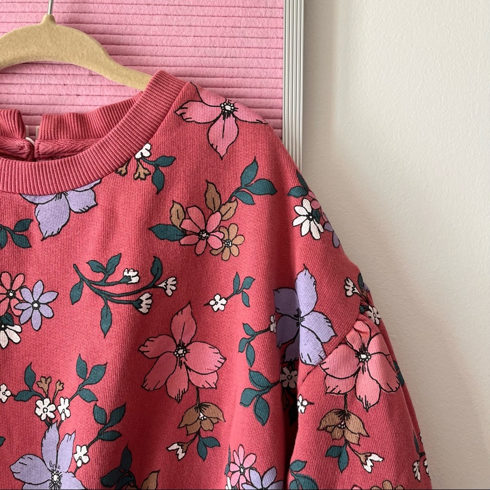 Peek Kids Kirsten Floral Sweatshirt Dress